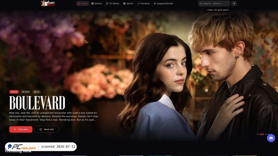 Screenshot of rabbitmeow.online