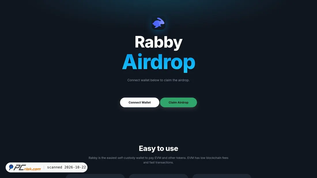 Captura de pantalla de rabbysend.site