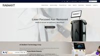 Zrzut ekranu radiantlaser.ca