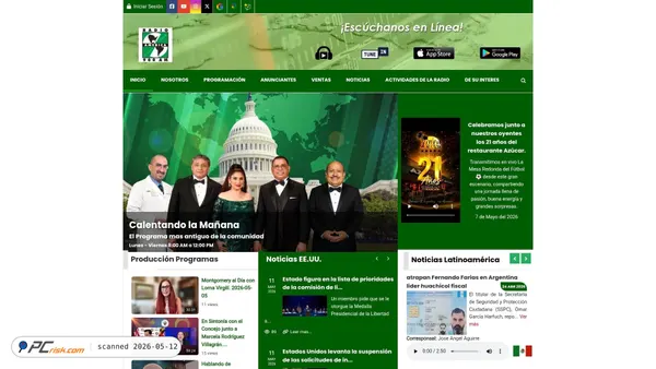 radioamerica.net screenshot