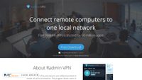 Screenshot di radmin-vpn.com