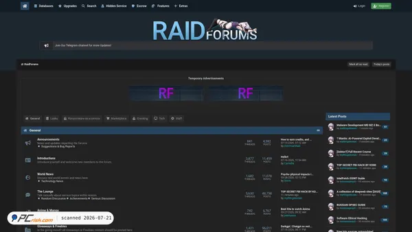 raidforums.ru screenshot