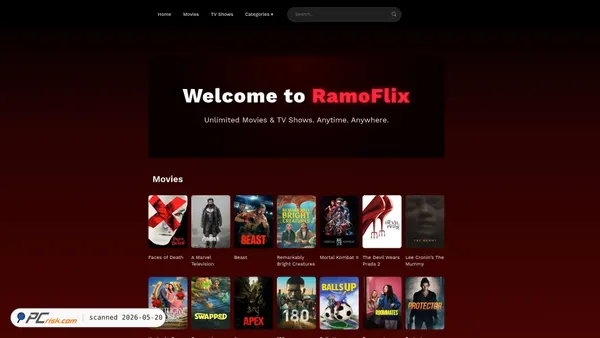 ramoflix.net screenshot