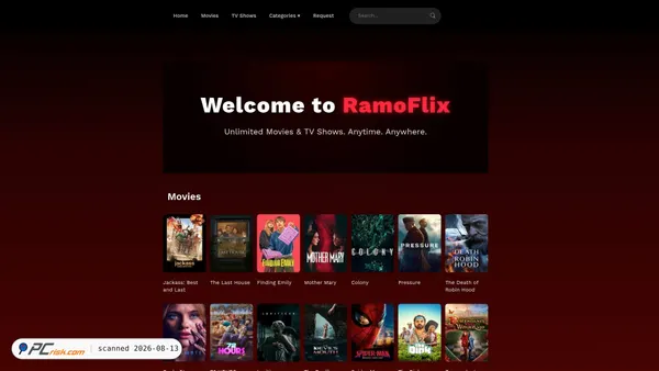 ramoflix.net screenshot