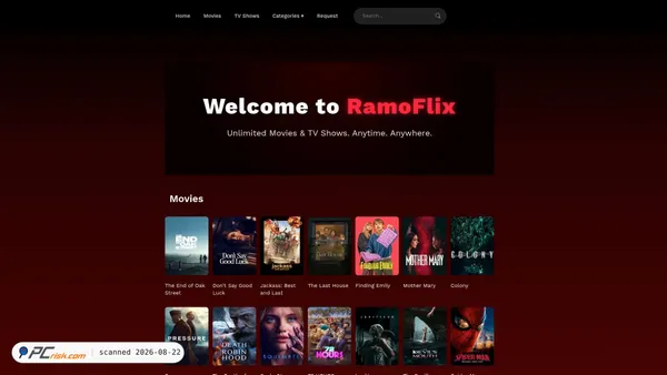 ramoflix.net screenshot