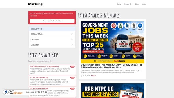 rankguruji.com Screenshot