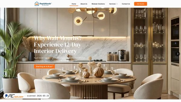 rapidabode.com screenshot