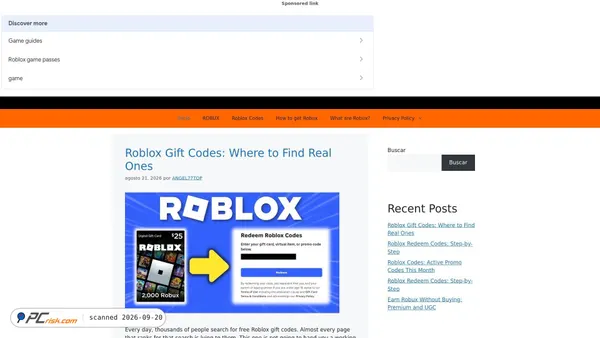 Screenshot van raskirubz.requisitoshoy.com