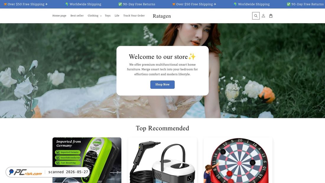 Screenshot of ratagen.shop