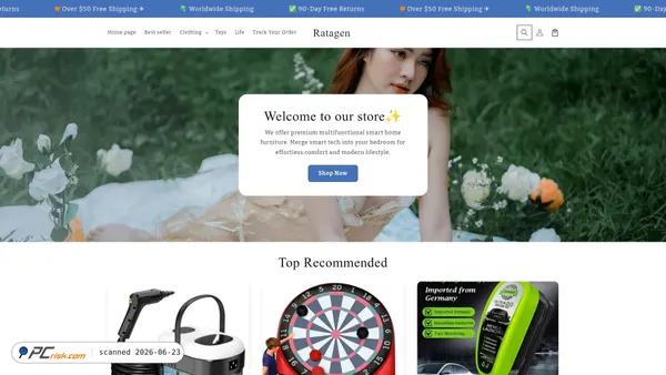 ratagen.shop screenshot
