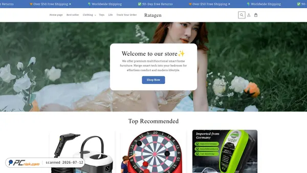 ratagen.shop screenshot
