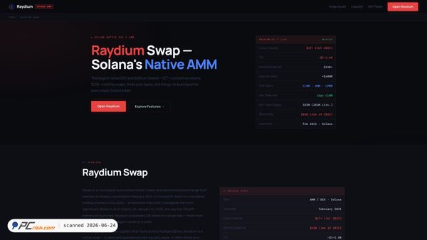 raydium-solan.com screenshot
