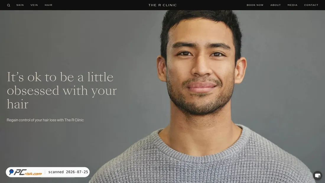 Screenshot of rclinic.com.au
