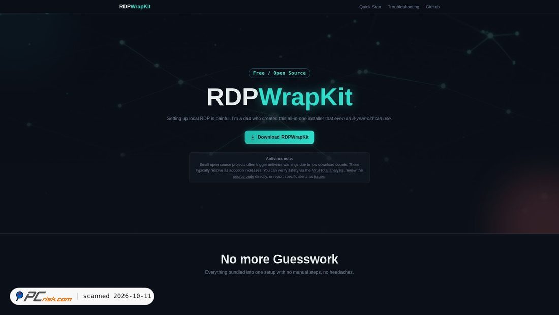 Screenshot von rdpwrapkit.cpdx4.space