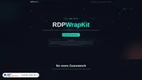 Captura de ecrã de rdpwrapkit.cpdx4.space