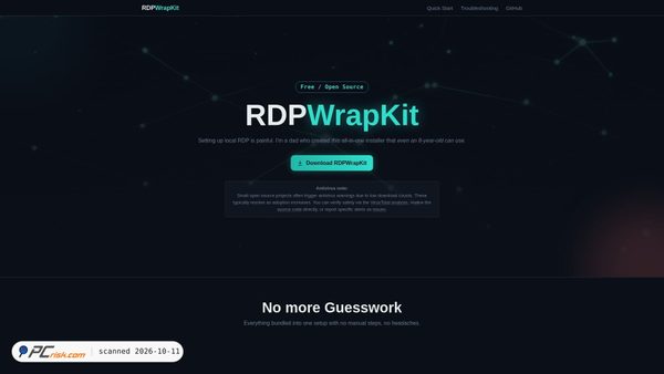 Screenshot di rdpwrapkit.cpdx4.space