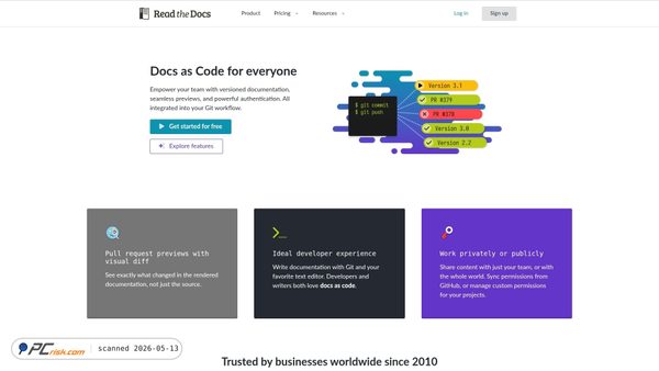 readthedocs.io screenshot