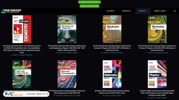 readyourflow.com screenshot