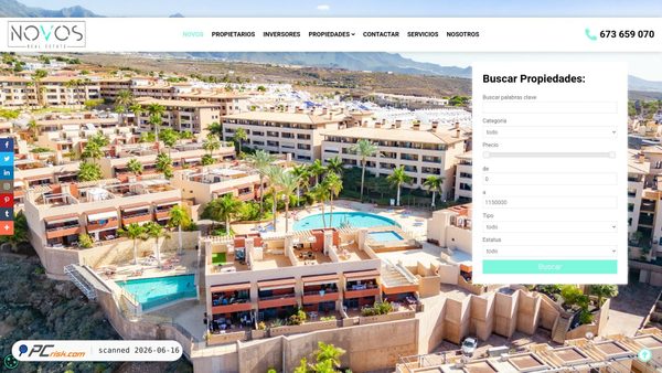 realestatenovos.com screenshot