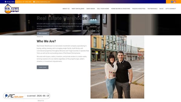 realestatewarehouseny.com screenshot