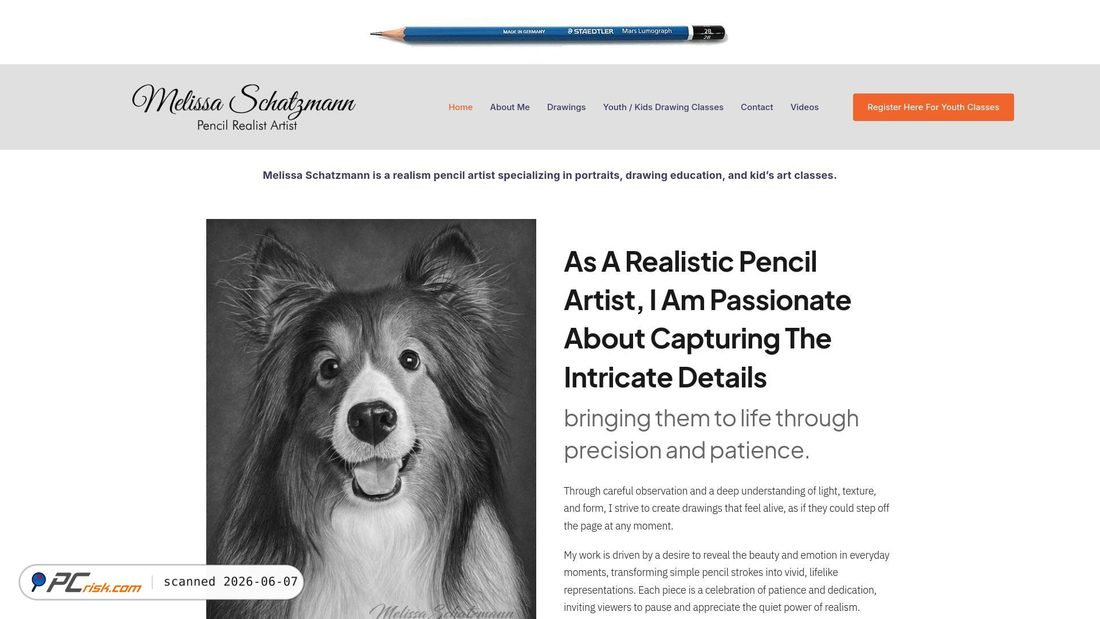 Screenshot of realisticdrawing.com