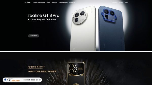 realme.com screenshot