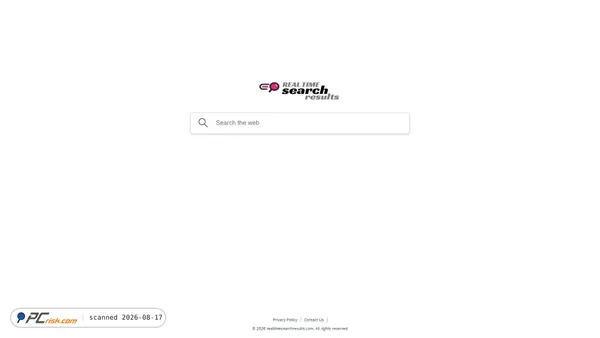 realtimesearchresults.com screenshot