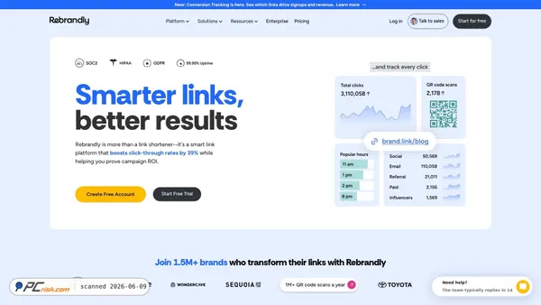 rebrand.ly screenshot