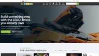 rebrickable.com screenshot