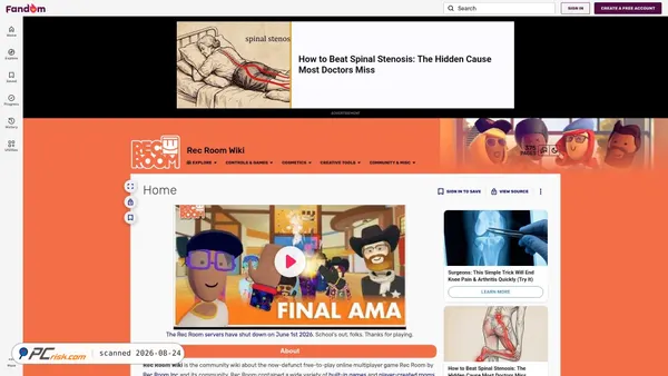 rec-room.wikia.com screenshot