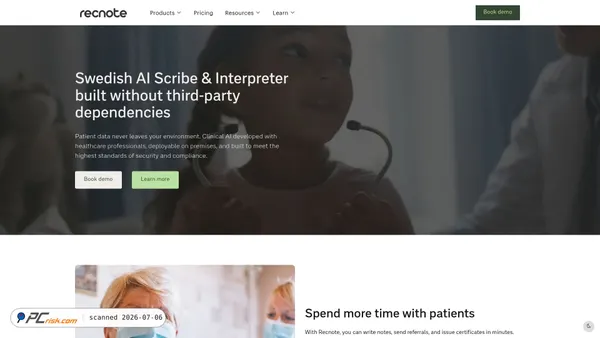 recnote.ai screenshot