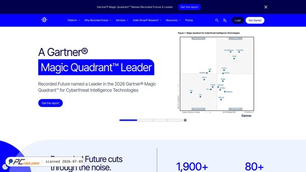 recordedfuture.com screenshot