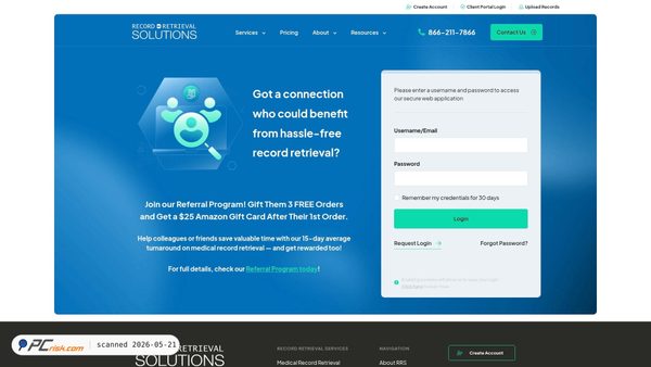 recordrs.online screenshot
