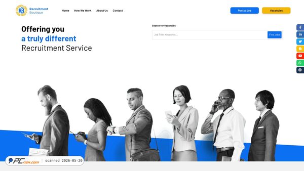recruitment-boutique.com screenshot