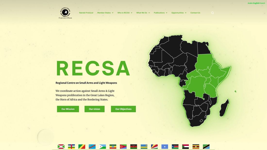 Screenshot von recsasec.org