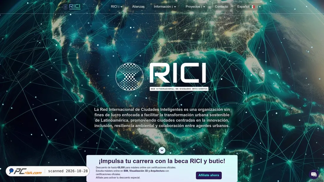 Screenshot of redciudad.org