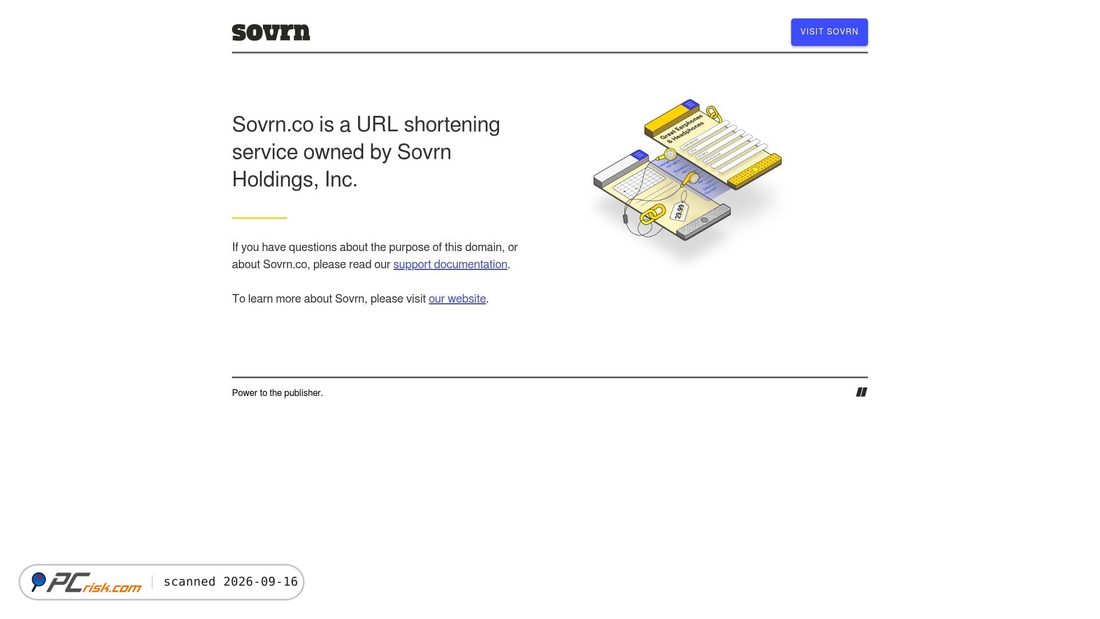 Screenshot of redirect.viglink.com