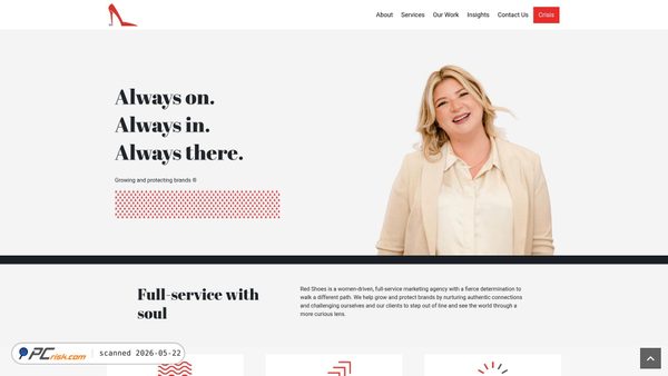 redshoesinc.com screenshot