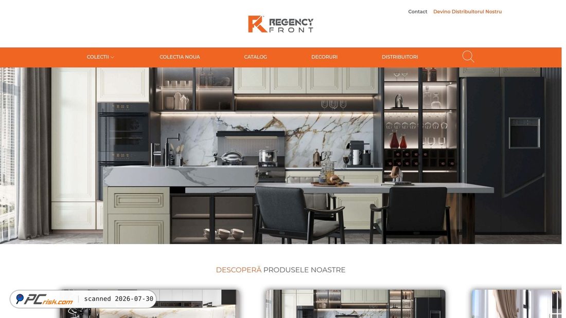 Screenshot of regencyfront.ro