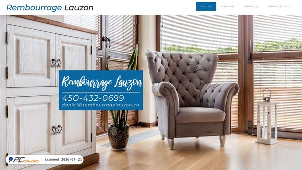rembourragelauzon.ca screenshot