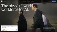 Captura de ecrã de rentahuman.ai