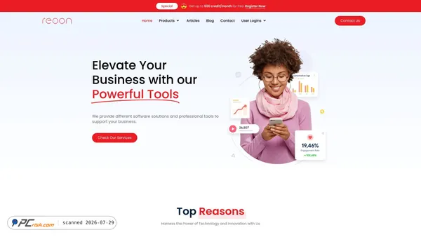 reoon.com screenshot