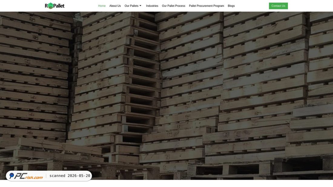 Screenshot of repallet.in