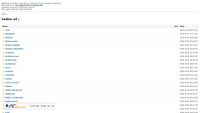 Captura de ecrã de repo.mirror.yandex.ru