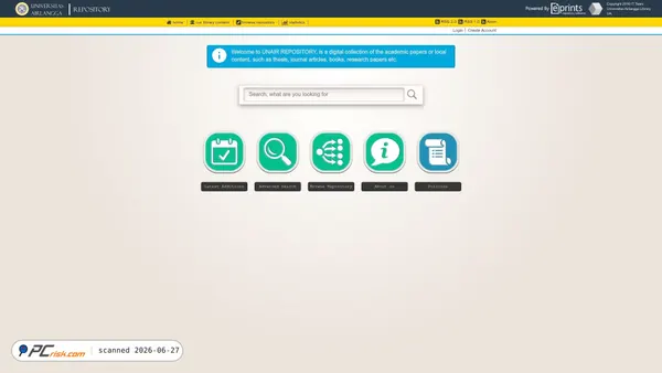 repository.unair.ac.id screenshot