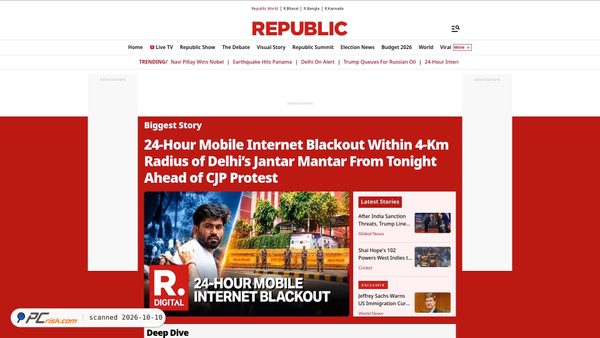 republicworld.com screenshot