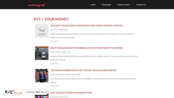 rermisay.net screenshot