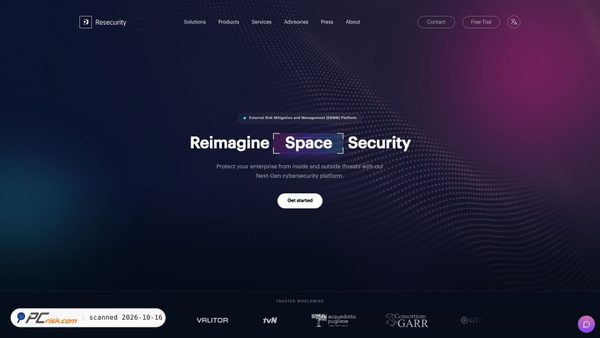resecurity.com screenshot