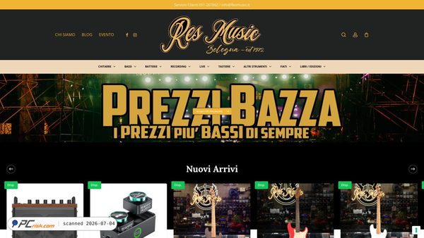 resmusic.it screenshot