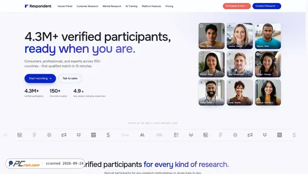 respondent.io screenshot